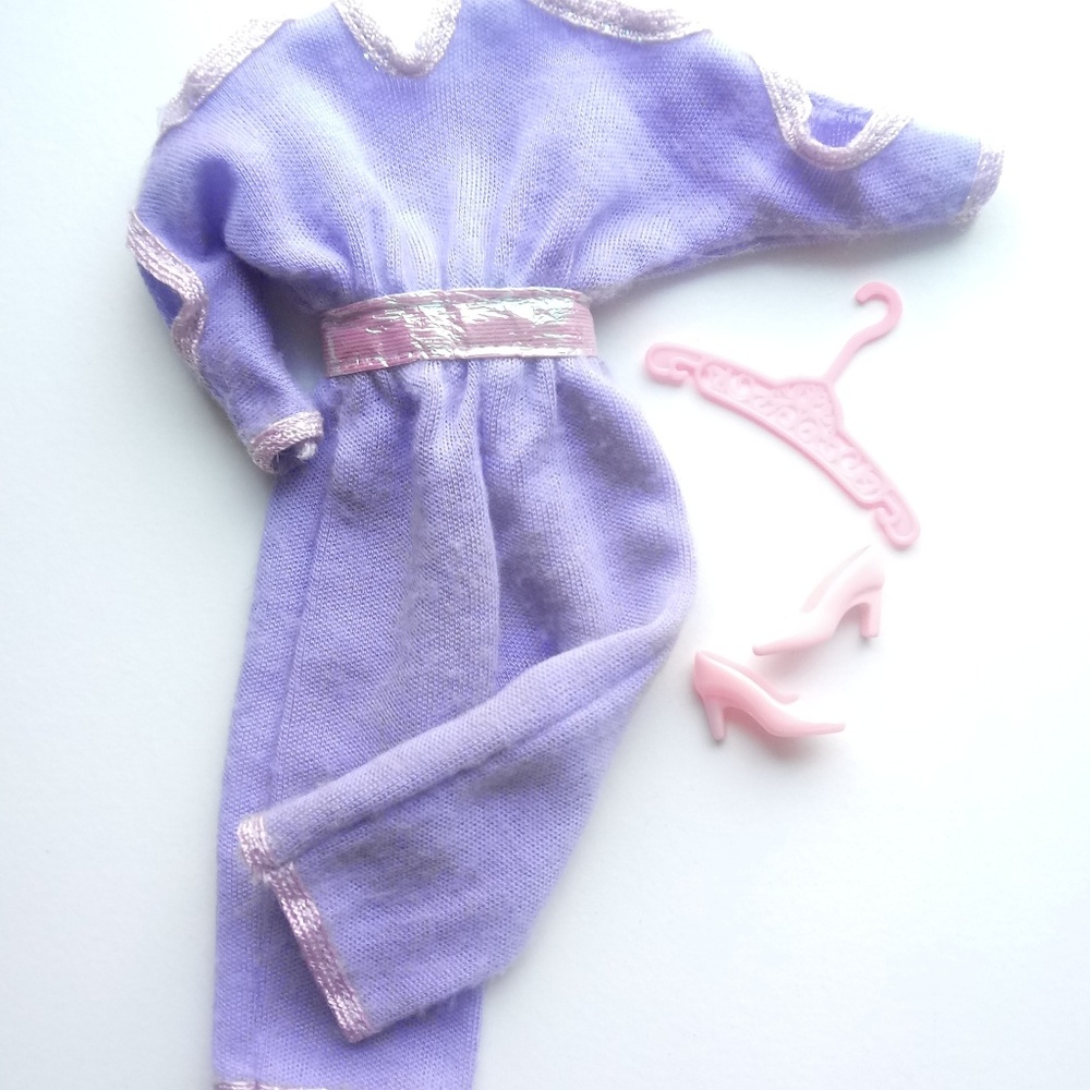 VHTF Barbie DOLL Periwinkle Jumpsuit